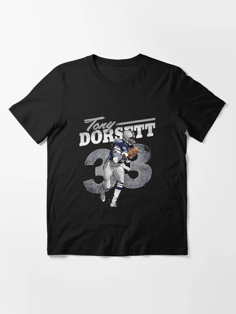 tony dorsett retro r Essential T-Shirt for Sale by Ellischan