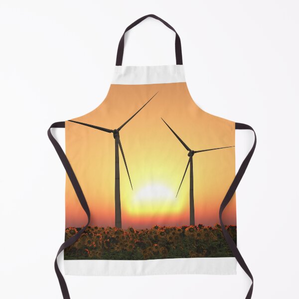 Item preview, Wind Turbines at Sunset designed and sold by MIRO3D.