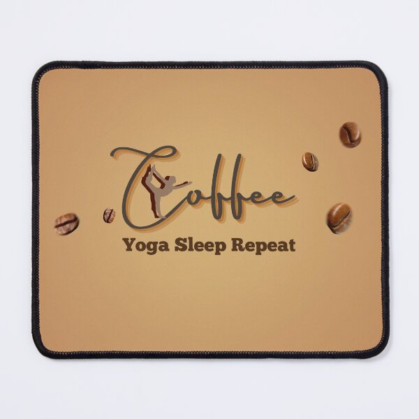 Item preview, Coffee Yoga Sleep Repeat - Font designed and sold by GlobalHunt.