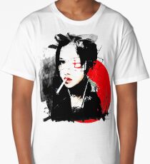 Japanese Punk Girl Long T-Shirt