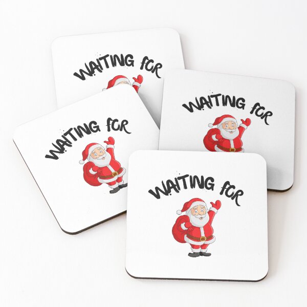 Item preview, Waiting For Santa - Christmas X-mas Celebration designed and sold by Designs By Haris.