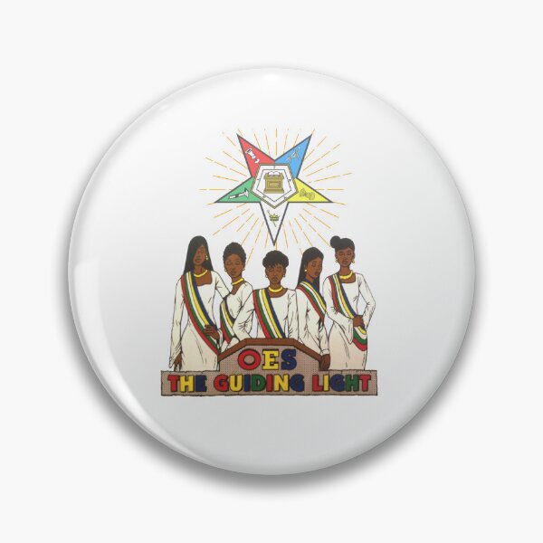 Item preview, OES Order Of The Eastern Star Logo Sistars The Guiding Light Freemason designed and sold by TopTeeShop.