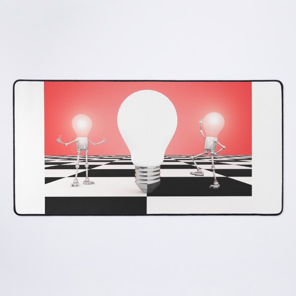 Item preview, Two lightbulb figures with a lightbulb designed and sold by MIRO3D.