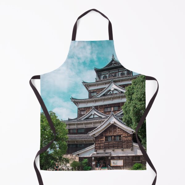 Item preview, Hiroshima castle (広島城 hiroshima jō) also known as carp castle (鯉城 rijō) designed and sold by AvonPerception.