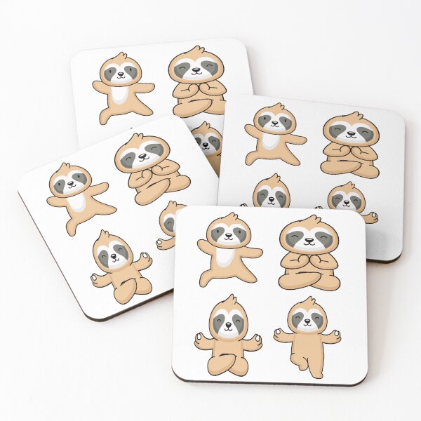 Item preview, Yoga Sloth  designed and sold by virillanissa.