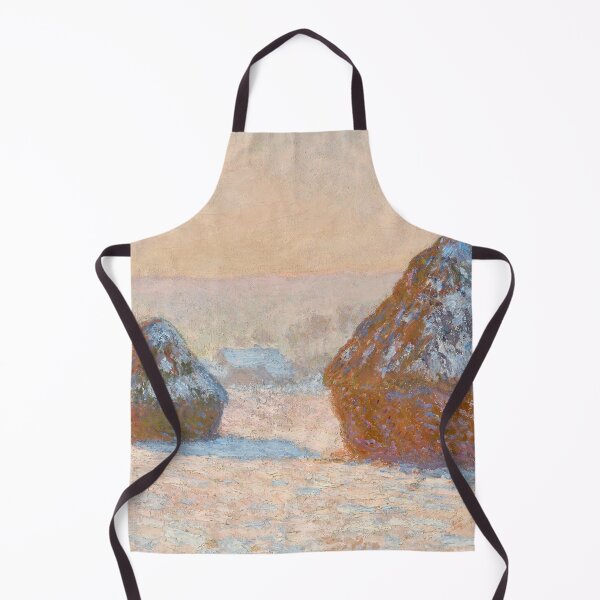 Item preview, Wheatstacks, Snow Effect, Morning (1891) | Monet designed and sold by Oliveirallan.