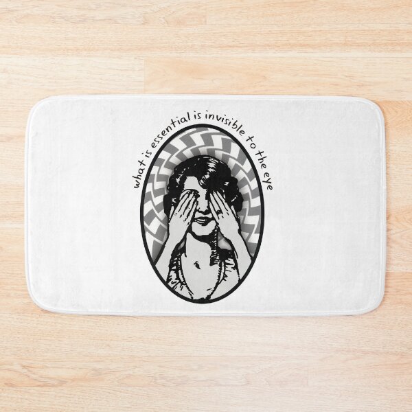 Item preview, what is essential is invisible to the eye black simple hand written designed and sold by OptLuv.