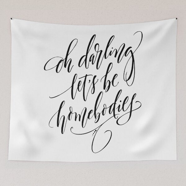 Item preview, Oh Darling let's be homebodies designed and sold by Adonna Deibel.