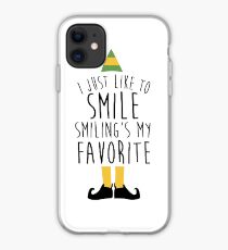 Smiling's my Favorite - Elf iPhone Case