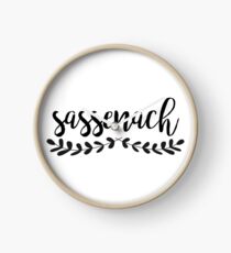 Sassenach - Outlander Clock