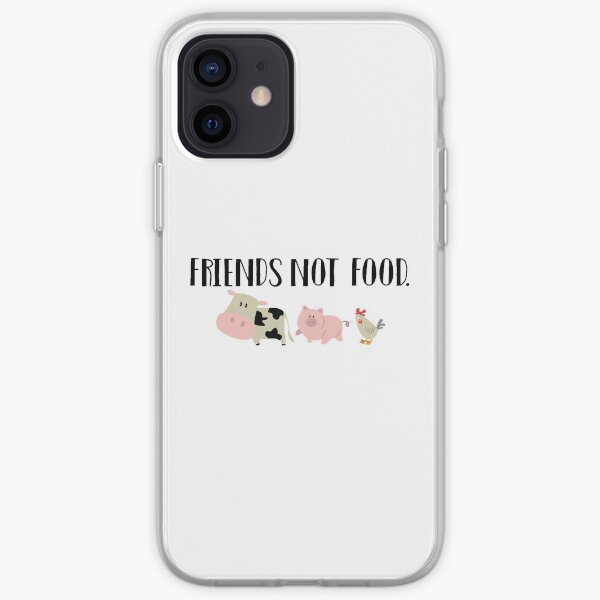 Friends Not Food - Animals iPhone Soft Case