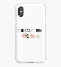 Friends Not Food - Animals iPhone Case