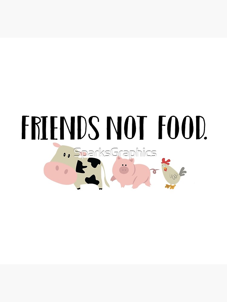 Disover Friends Not Food - Animals Bag