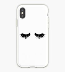 Eyelash Print iPhone Case