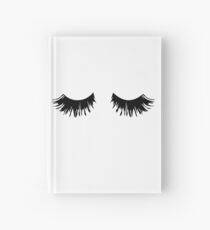 Eyelash Print Hardcover Journal
