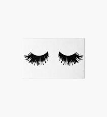 Eyelash Print Art Board
