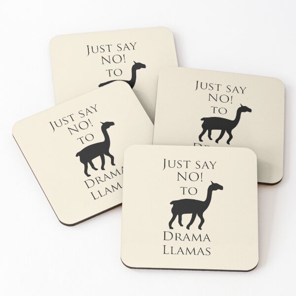 Item preview, Just Say No to Drama Llamas designed and sold by Whisperingpeaks.