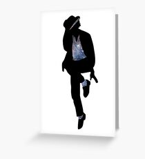 Michael Jackson Greeting Card