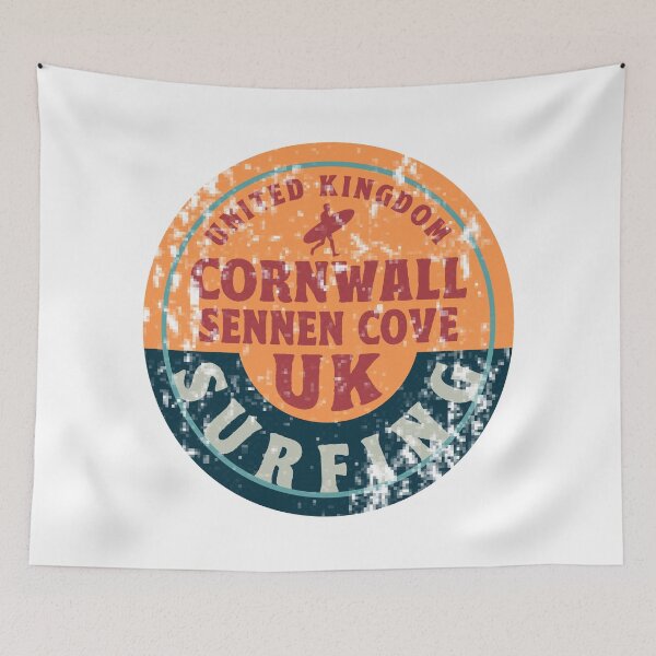 Item preview, Vintage Sennen Cove Cornwall Beach Surfing designed and sold by TonySpencer.