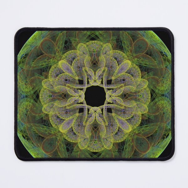 Item preview, Green Yoga Mandala designed and sold by jade-cooper-art.