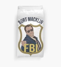 Burt Macklin - Parks and Recreation Duvet Cover