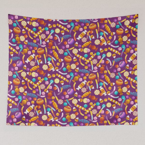 Item preview, Sweet and sour halloween candy shop purple  designed and sold by vianahline.