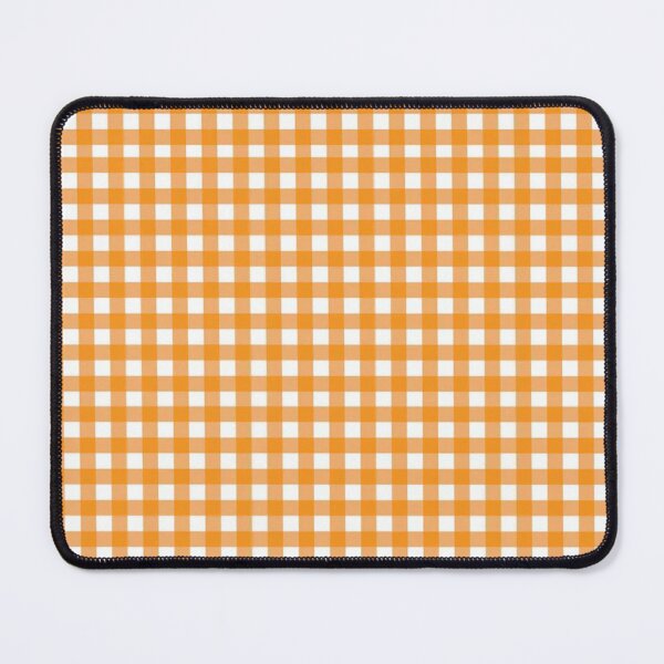 Item preview, Buffalo Plaid Light Orange White Fall Pattern designed and sold by lionjak.