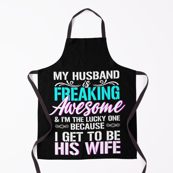 Item preview, MY HUSBAND IS FREAKING AWESOME designed and sold by jaftees.