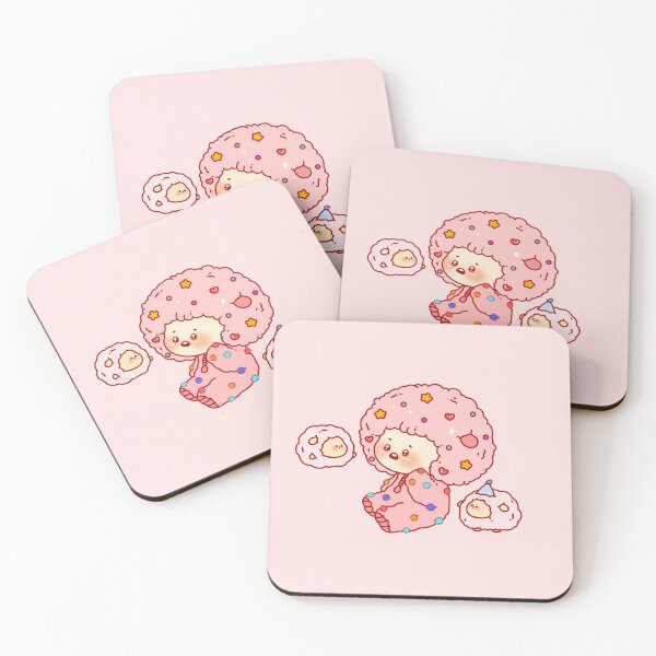 Item preview, Cute Pink Sheep designed and sold by satchisatchi.