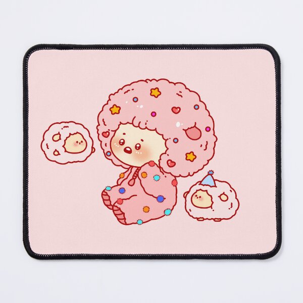 Item preview, Cute Pink Sheep designed and sold by satchisatchi.
