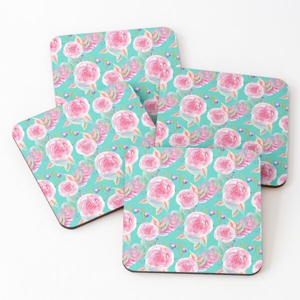 Item preview, Pastel floral abstract pattern designed and sold by Mirarima.