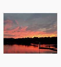 When God has crayons Photographic Print