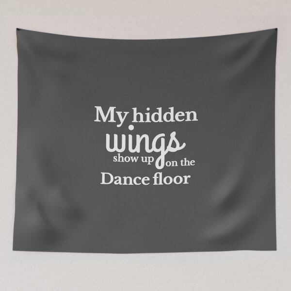Item preview, My Wings show up on dance floor designed and sold by DanceDeck.