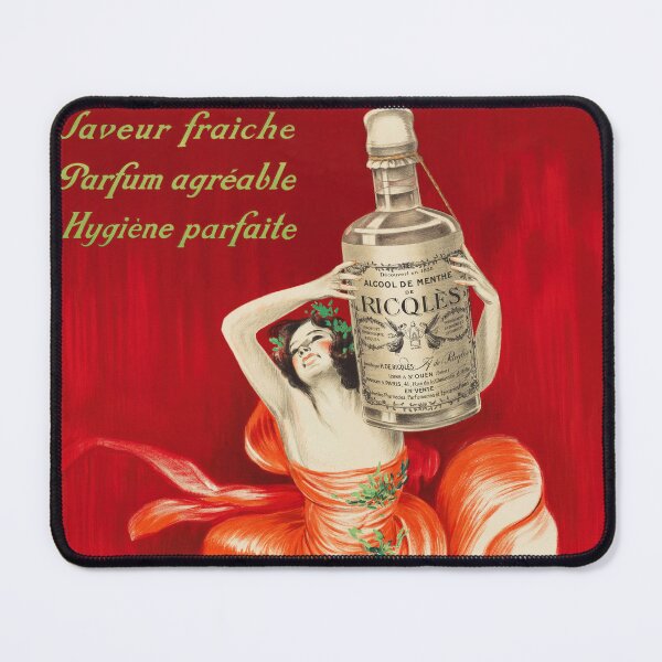 Item preview, Alcool De Menthe RICQLE'S 1924 Vintage French Art Deco Poster by Leonetto Cappiello designed and sold by retroposters.