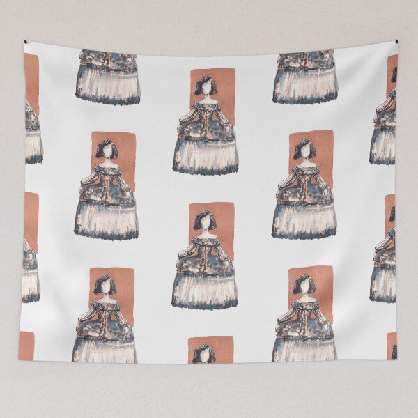 Item preview, menina modern illustration designed and sold by mercemadart.