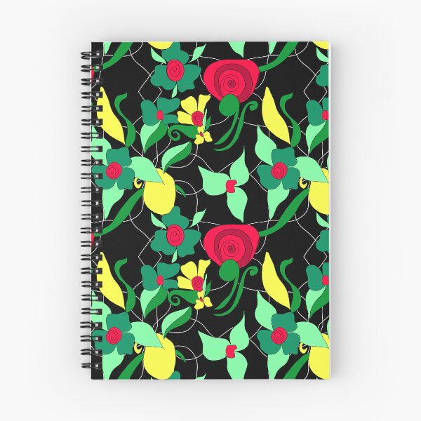 Item preview, Colorful Free Hand Floral Pattern designed and sold by patternologyy.