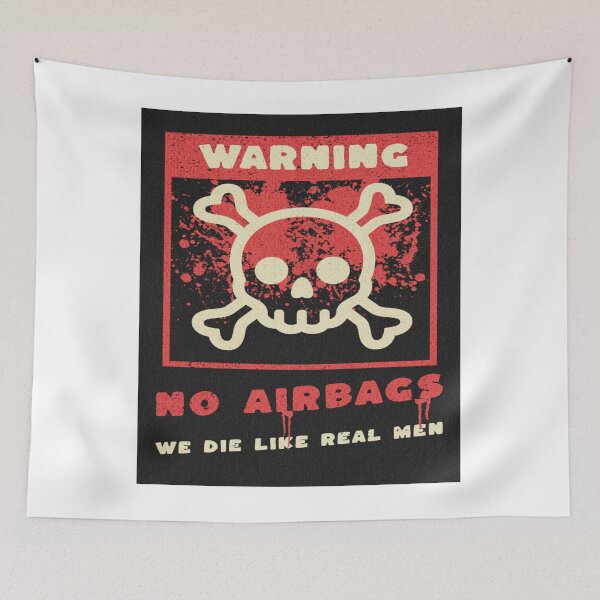 Item preview, No Airbags We Die Linke Real Men designed and sold by Freddy501  ⭐⭐⭐⭐⭐.