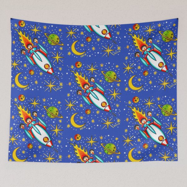 Item preview, Rocket to the Stars - Art By Kev G designed and sold by ArtByKevG.