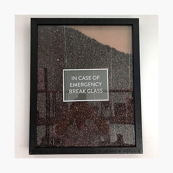 Item preview, In case of emergency break glass. designed and sold by Nikolinka.