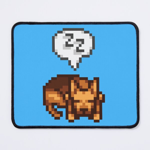 Item preview, Stardew Valley Dog sleeping zzz designed and sold by aiya-pixels.