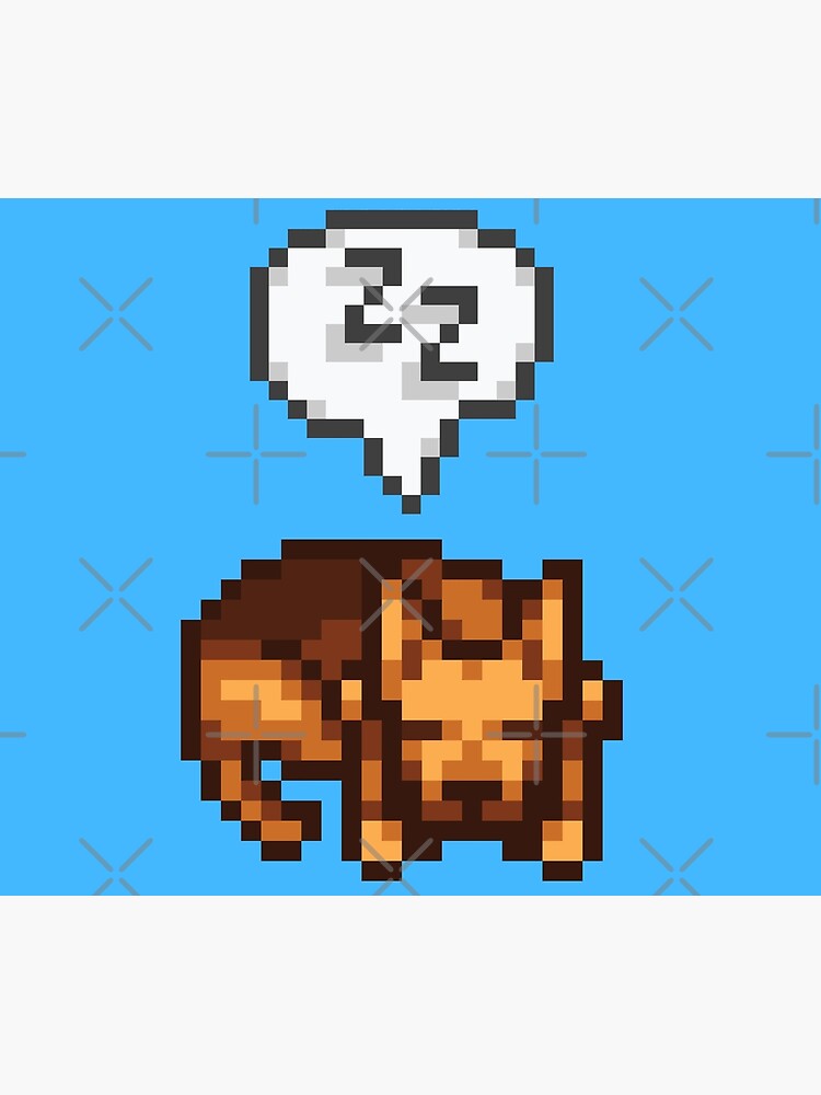 "Stardew Valley Dog sleeping zzz" Poster for Sale by aiyapixels