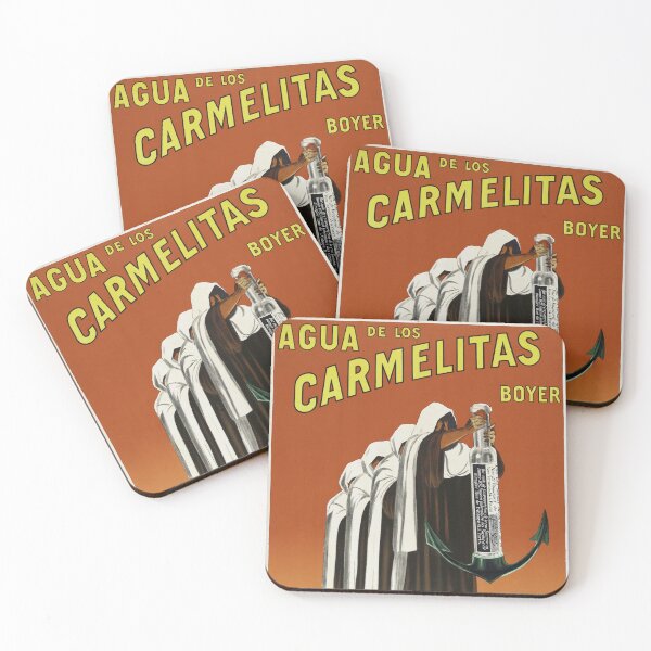 Item preview, AGUA DE LOS CARMELITAS BOYER Mineral Water 1911 Old French Art Deco Affiche by Leonetto Cappiello designed and sold by retroposters.