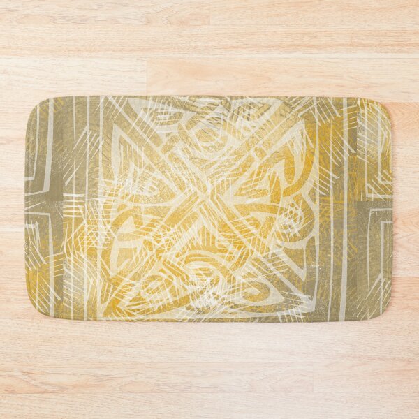 Item preview, Celtic Pattern 3 White Lines  - Throw Pillows and Prints.  designed and sold by ScatterHub.