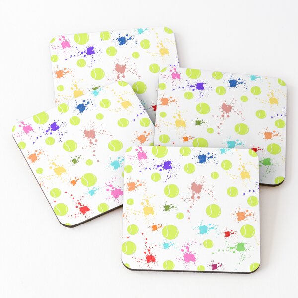 Item preview, Tennis Balls and Paint Splashes  designed and sold by BigCityTennis.