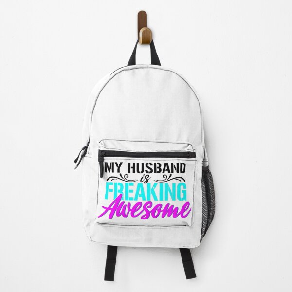 Item preview, MY HUSBAND IS FREAKING AWESOME designed and sold by jaftees.