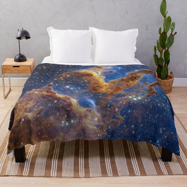 Item preview, Pillars of Creation - M16 (NIRCam Compass Image) designed and sold by NTxPhotography.