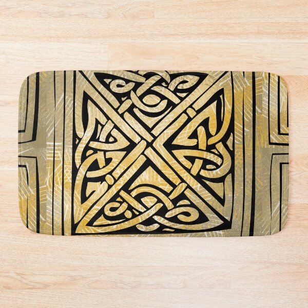 Item preview, Celtic Pattern 4 Black Lines - Throw Pillows and Prints.  designed and sold by ScatterHub.