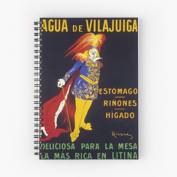 Item preview, AGUA DE VILAJUIGA Spanish Mineral Water 1912 Art Deco Poster by Leonetto Cappiello  designed and sold by retroposters.