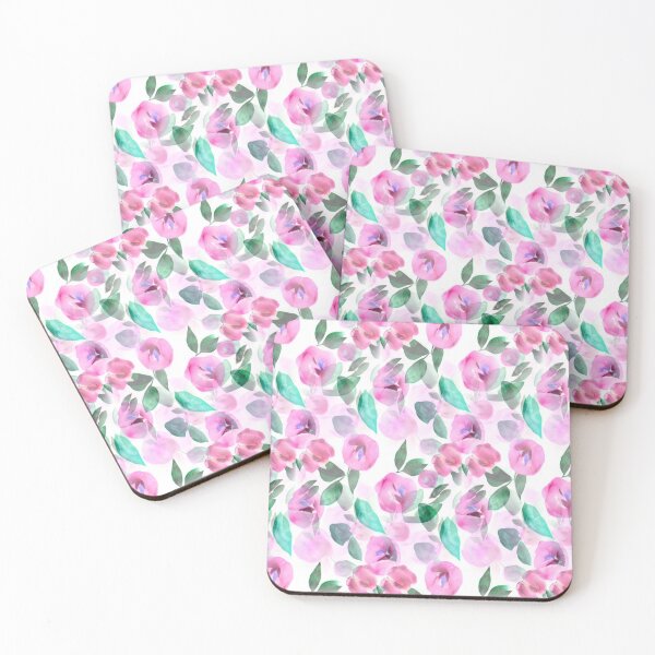 Item preview, Pastel floral abstract pattern designed and sold by Mirarima.