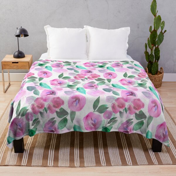 Item preview, Pastel floral abstract pattern designed and sold by Mirarima.